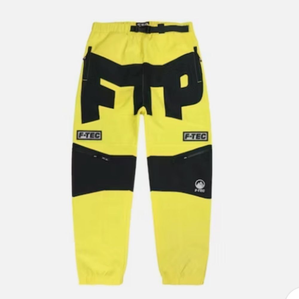 FTP F-Tec Pant FuckThePopulation Water Repellant Streetwear Yellow XL NWT in pkg